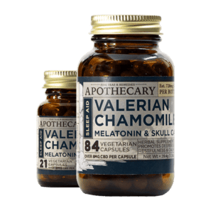 Two sizes of CBD Sleep Aid with Valerian, Chamomile and Melatonin by The Brother's Apothecary