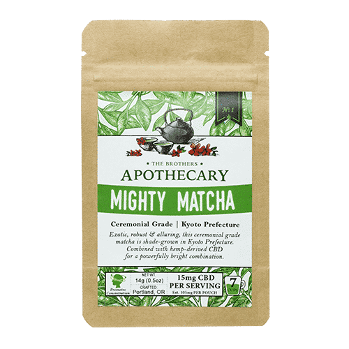 CBD Matcha by the Brother's Apothecary