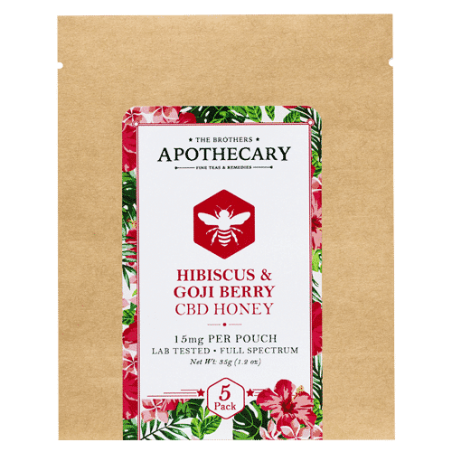 Hibiscus Goji Back CBD Honey by The Brothers Apothecary