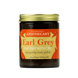Earl Grey Energizing CBD Body Scrub by the Brother's Apothecary