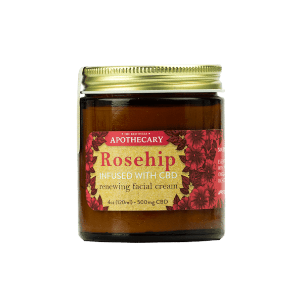 Rosehip CBD Face Cream by The Brother's Apothecary