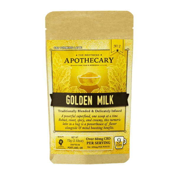 9 servings of CBD Golden Milk by The Brother's Apothecary