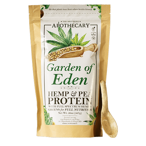 Garden of Eden, CBD Protein Powder by the Brother's Apothecary