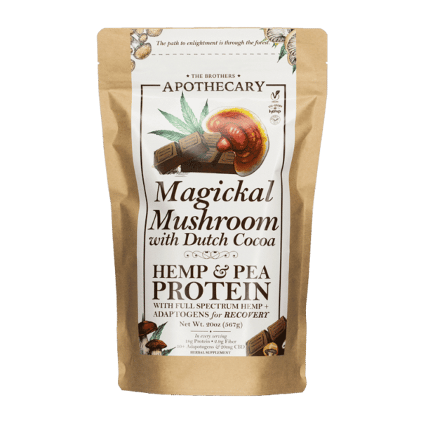 Magickal Mushroom Chocolate CBD Protein by The Brother's Apothecary