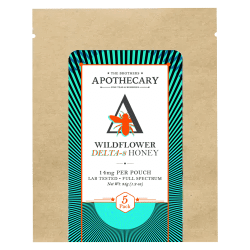 5 pack of Delta 8 Honey by The Brother's Apothecary