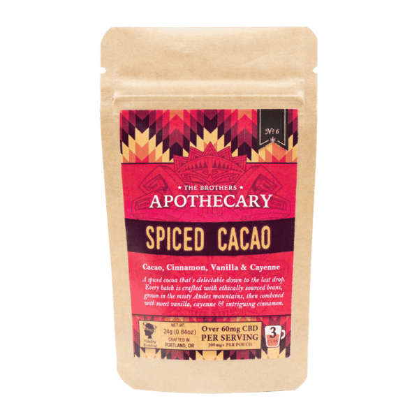 3 serving Spiced Cacao CBD Drink Mix