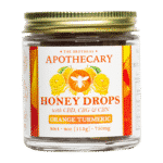 Orange Turmeric Honey Drops | CBD Gummy