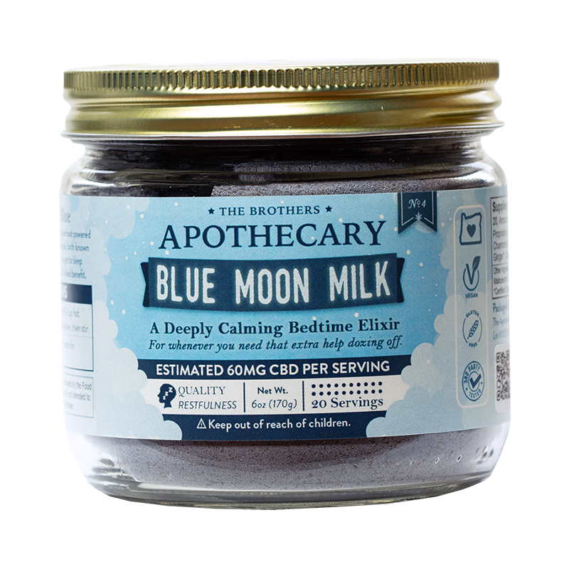 Shop The Brothers Apothecary Blue Moon Milk CBD Latte Online